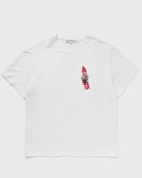 Футболка Jw Anderson Gnome Chest Tee, белый