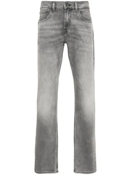 7 For All Mankind джинсы The Straight Growth, серый