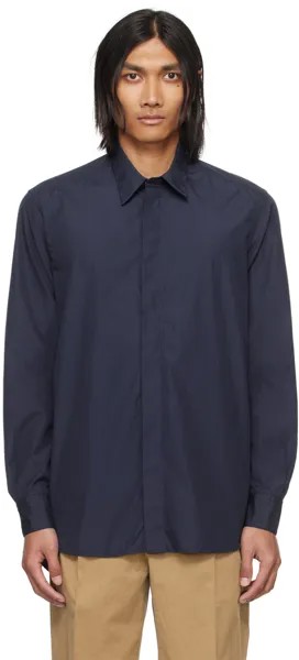 Темно-синяя рубашка Trosa Bagio Barena