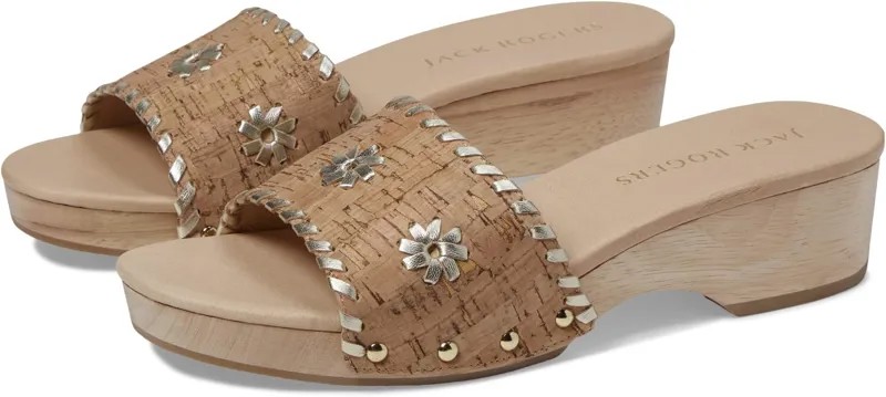 Босоножки Breakers Clog Sandal Jack Rogers, цвет Cork/Gold