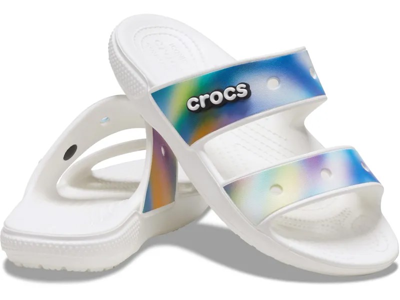 Сандалии Crocs Classic Sandal - Tie-Dye Graphics