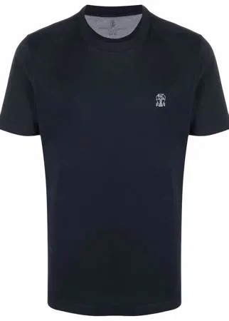 Brunello Cucinelli футболка с логотипом