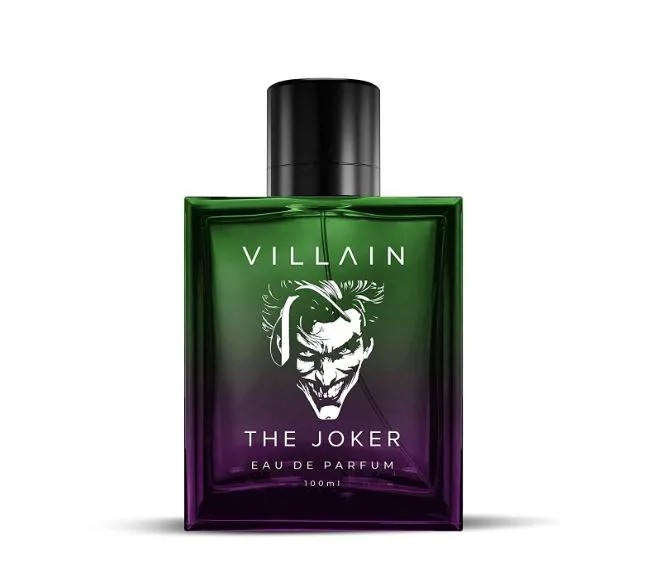 VILLAIN The Joker Limited Edition Парфюмированная вода для мужчин | 100 мл | Стойкие духи премиум-класса | Древесно-цитрусовый мужской аромат