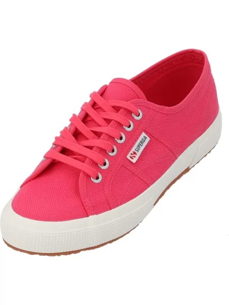 Кроссовки на шнуровке Superga, цвет fuchsia pink