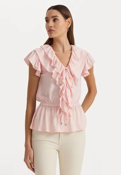 Блузка TINSHELLY Lauren Ralph Lauren, розовый