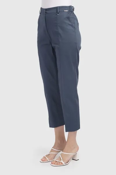 Укороченные брюки чинос с завышенной талией Helmidge, синий