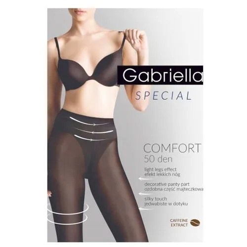 Колготки Gabriella Comfort 50 den, размер 2-S, nero (черный)