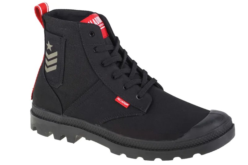 Высокие кроссовки Palladium Palladium Pampa Hi Army, черный