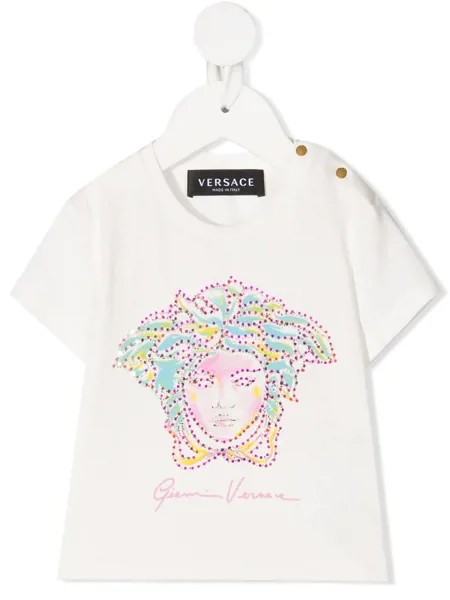 Versace Kids футболка Medusa с короткими рукавами