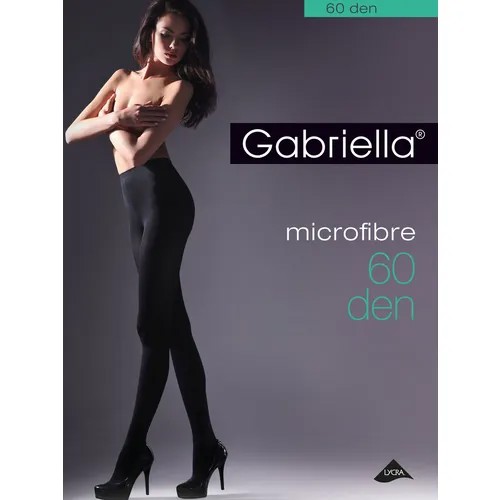 Колготки  Gabriella, 60 den, без шортиков, размер 3, черный