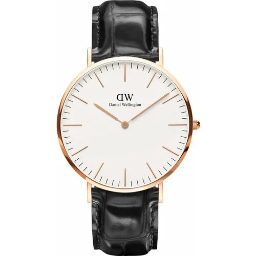 Наручные часы Daniel Wellington, белый, черный