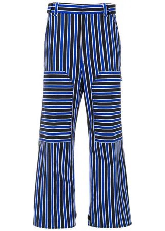 Reinaldo Lourenço striped cropped trousers