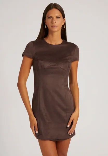 Летнее платье Guess, коричневый