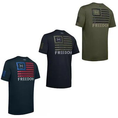 Мужская футболка Under Armour UA Freedom Banner Graphic с коротким рукавом 1352147
