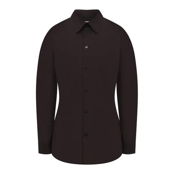 Хлопковая рубашка Bottega Veneta