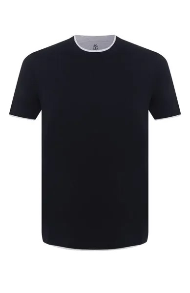 Хлопковая футболка Brunello Cucinelli