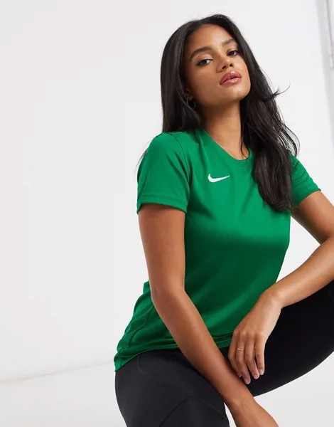 Зеленая футболка Nike Football academy park-Зеленый цвет