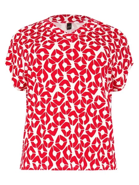 Футболка Yoek, цвет Red/White