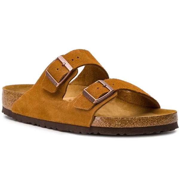 Шлепанцы Birkenstock ArizonaBs, коричневый