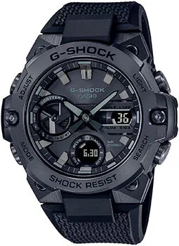 Японские наручные  мужские часы Casio GST-B400BB-1A. Коллекция G-Shock