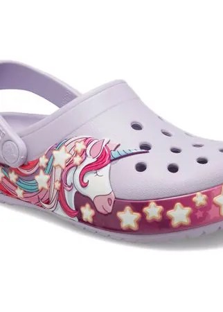 Сабо Crocs Fun Lab Unicorn Band Clog размер 26(С9), lavender