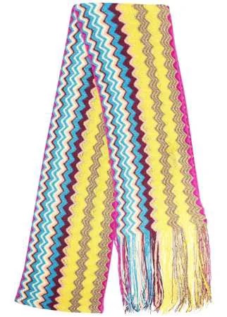 M Missoni полосатый шарф