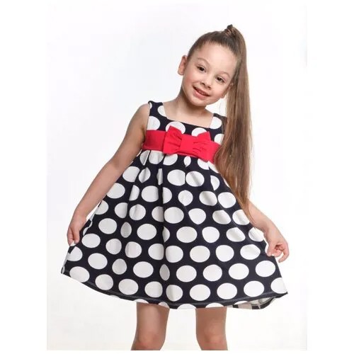 Платье для девочек Mini Maxi, модель 1474, цвет синий, размер 116