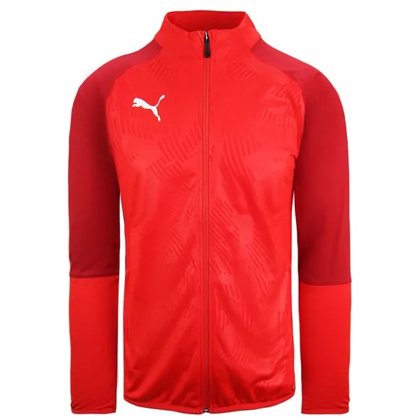 Красная мужская спортивная куртка на молнии Drycell с длинными рукавами 656265 01 Puma, красный