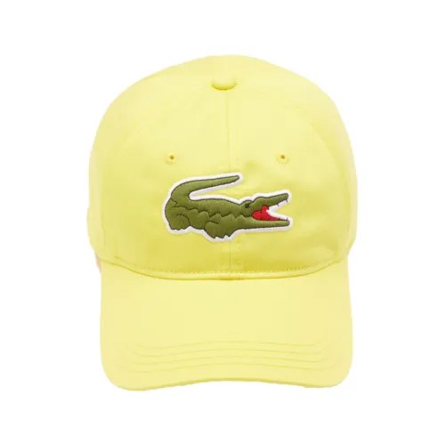 Мужская кепка Lacoste Lupine с контрастным ремешком и крупной кепкой из кожи крокодила - OSFA