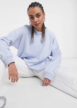 Нежно-голубой лонгслив Nike MOVE TO ZERO SUIT 11