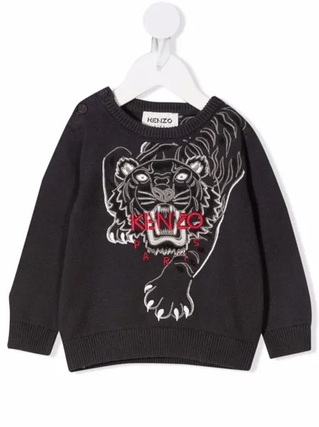 Kenzo Kids толстовка с принтом