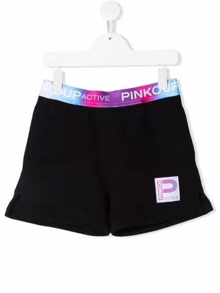 Pinko Kids шорты с логотипом