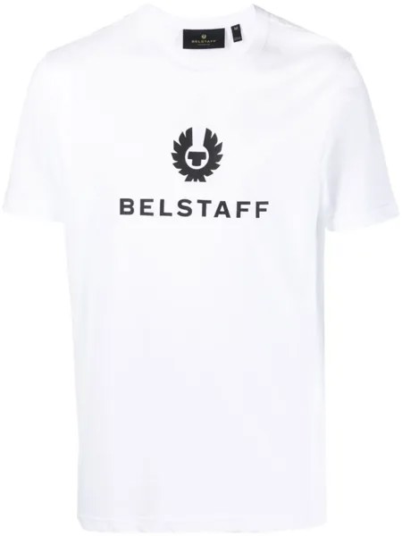 Belstaff футболка с логотипом, белый