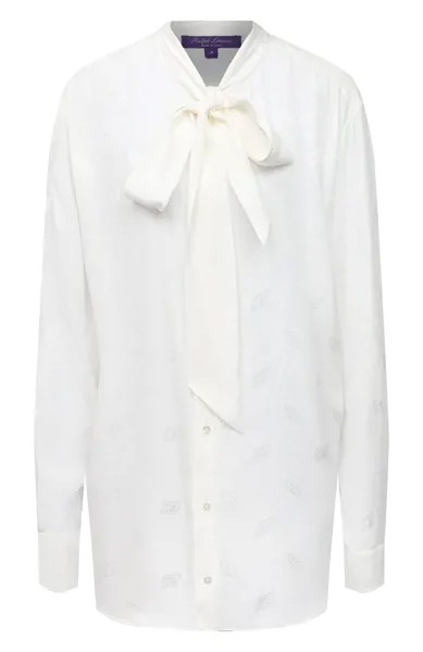 Блузка из вискозы и шелка Ralph Lauren