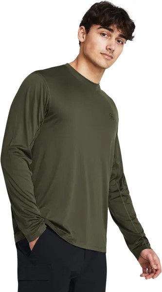 Рубашка Under Armour Iso-Chill Shorebreak Long Sleeve, цвет Marine OD Green/Baroque Green