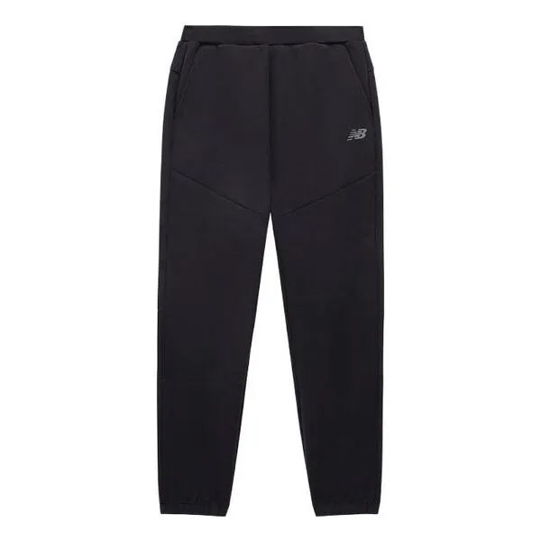 Штаны спортивные тканые штаны New Balance, черный