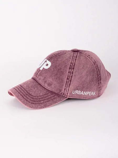 Бейсболка унисекс URBAN PEAK GD70200200 бордовая, р.56-58
