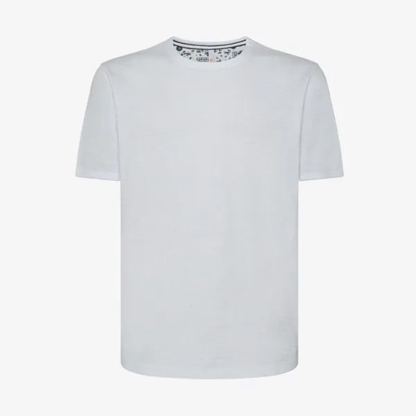 Мужская футболка Sun68 White T33115 с круглым низом Sun 68