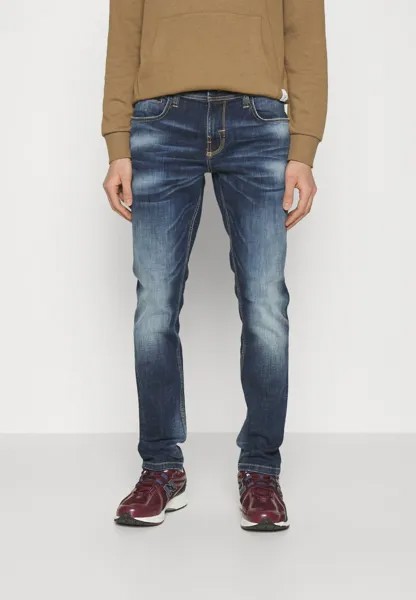 Джинсы Skinny Fit Gilmour Super Skinny Fit Jeans Antony Morato, цвет dark blue denim