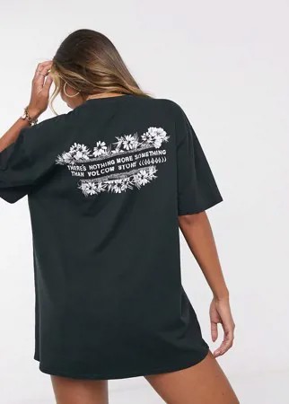 Черная футболка Volcom X Coco Ho-Черный