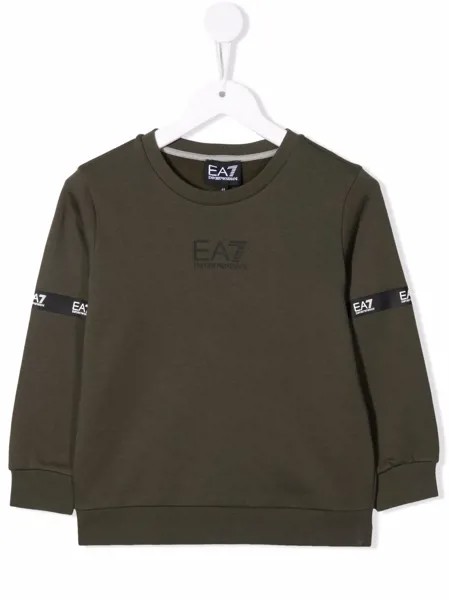 Emporio Armani Kids толстовка из джерси с логотипом