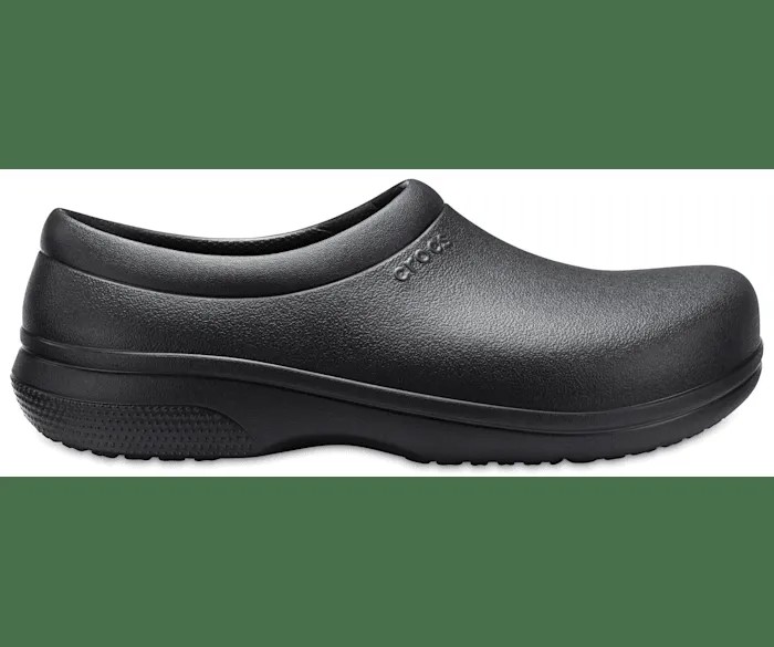 Слипоны Crocs On The Clock Work женские, цвет Black