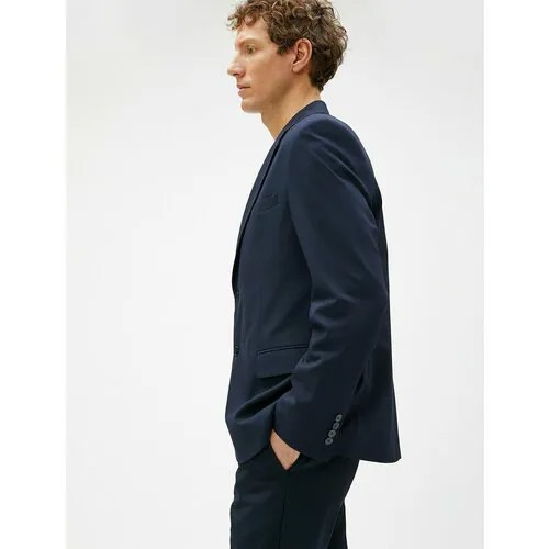 Пиджак KOTON, размер 52, синий