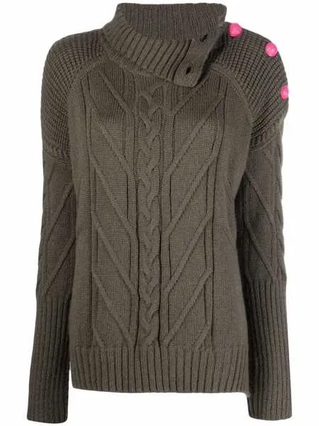 Zadig&Voltaire джемпер Alma фактурной вязки