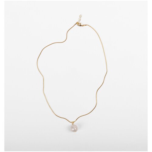 Колье VERUSCHKA JEWELRY, жемчуг пресноводный, длина 42 см., золотой