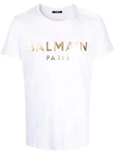 Balmain футболка с логотипом