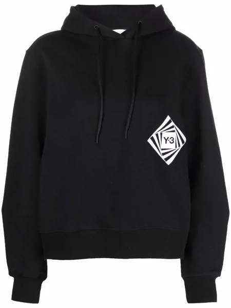 Y-3 худи с принтом Optim