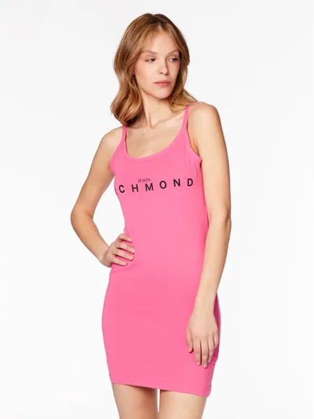 Дневное платье modern fit John Richmond, розовый