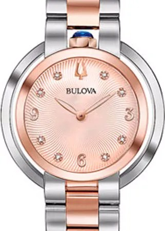 Японские наручные  женские часы Bulova 98P174. Коллекция Rubaiyat