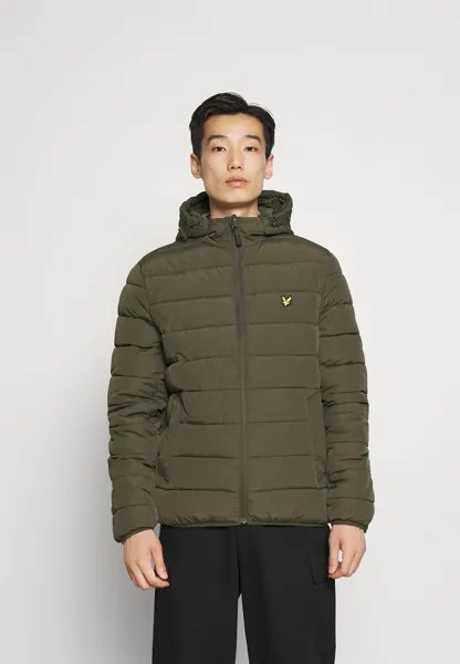 Куртка для отдыха Lyle & Scott ЛЕГКАЯ ПУХОВАЯ КУРТКА, оливковый